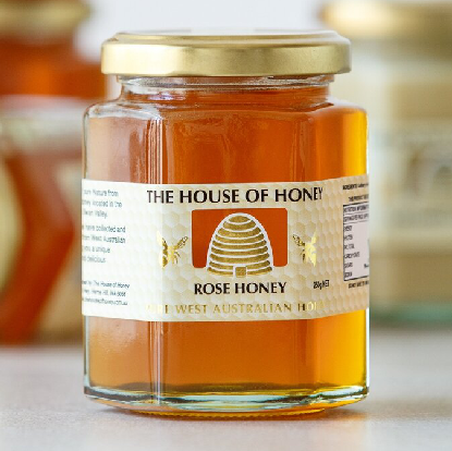 Rose Infused Honey