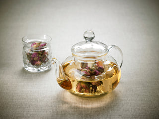 Leaf & Bean Chrysanthemum Teapot with Filter 600ml