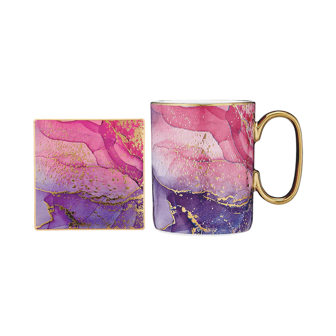 Ashdene Gemstones Mug & Coaster Set