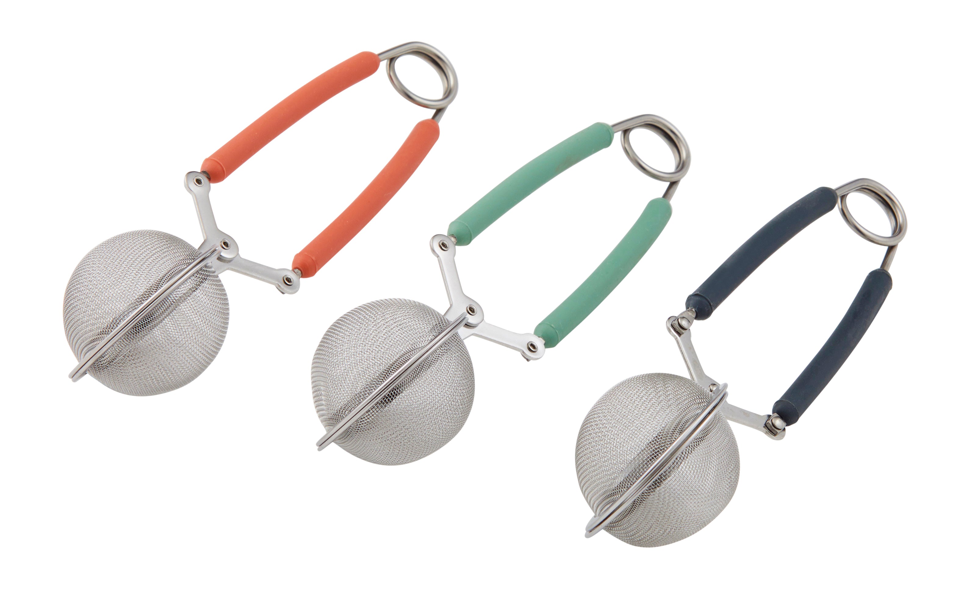 Silicone Grip Mesh Spring tea Infuser